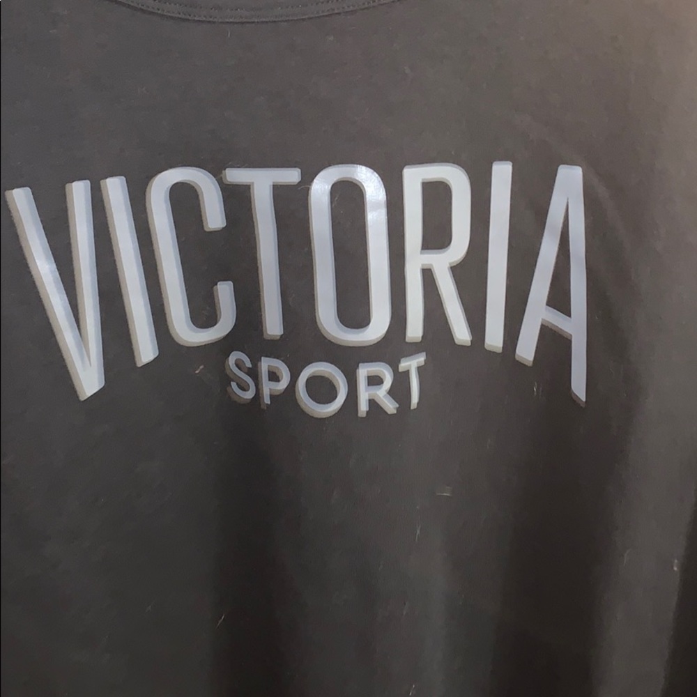Victoria Secret Sport Black Sweatshirt openback - Picture 2 of 5